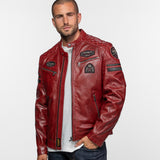 Nieto - Blouson cuir motard