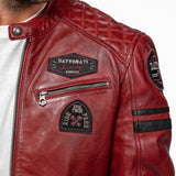 Nieto - Blouson cuir motard