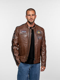 Tormo - Blouson cuir motard