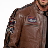 Tormo - Blouson cuir motard