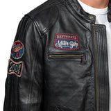 Tormo - Blouson cuir motard