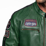 Tormo - Blouson cuir motard