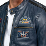 Tormo - Blouson cuir motard