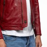 Tormo - Blouson cuir motard