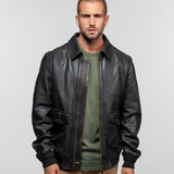 Ferber - Blouson cuir vintage