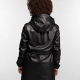 Bonnie - Manteau cuir femme