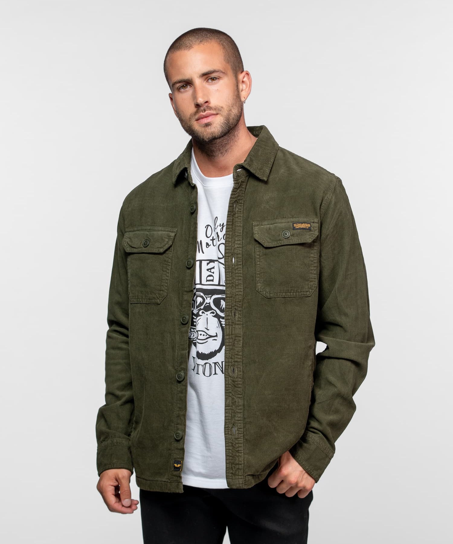 Farnham - Chemise en velours côtelé