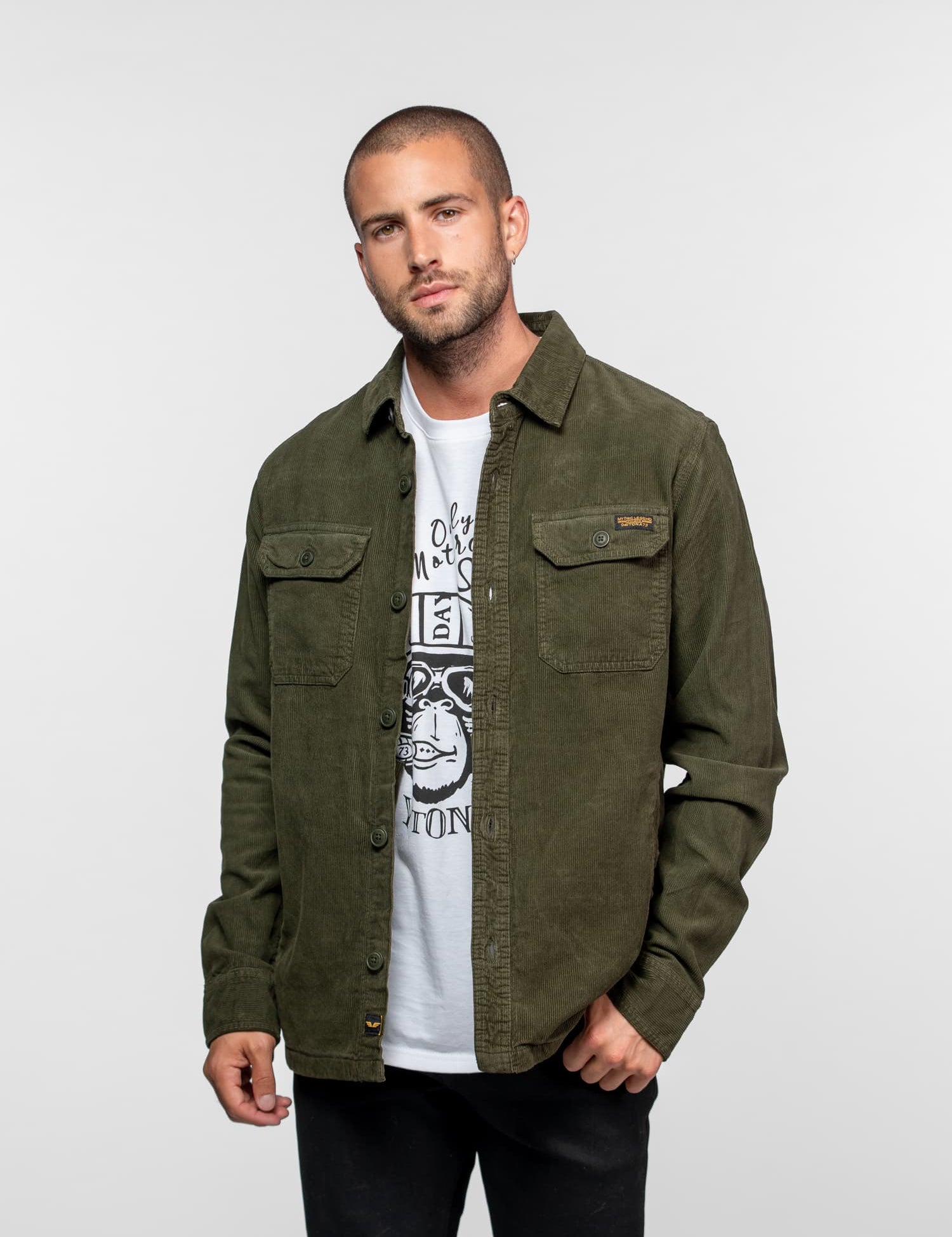 Farnham - Chemise en velours côtelé