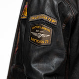 Mock - Blouson cuir aviateur
