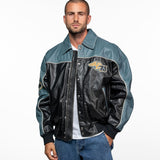 Langdon - Teddy cuir vintage