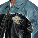 Langdon - Teddy cuir vintage