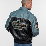 Langdon - Teddy cuir vintage