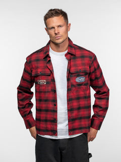 Ketchum - Chemise boxy à carreaux