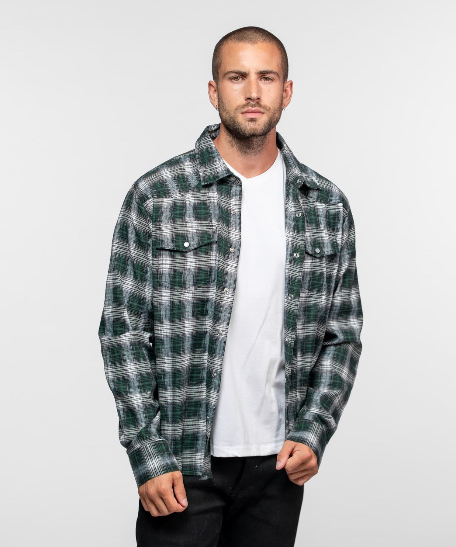 Burns - Chemise flanelle homme