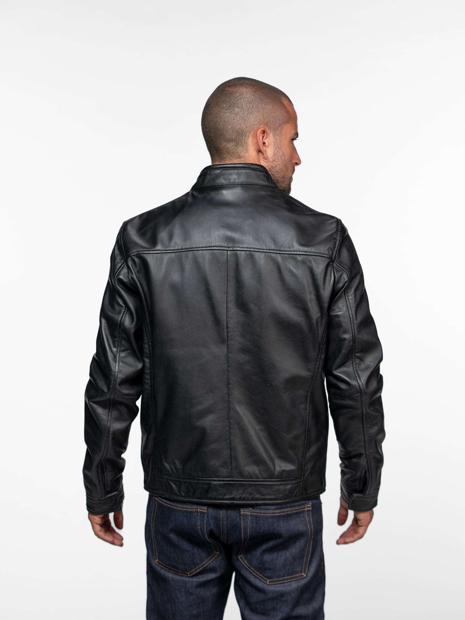 Dilkon - Blouson cuir motard