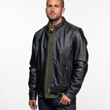 Dilkon - Blouson cuir motard