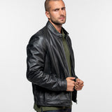 Dilkon - Blouson cuir motard