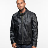 Dilkon - Blouson cuir motard