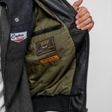 Tyron - Bomber cuir homme