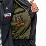 Tyron - Bomber cuir homme