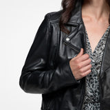 Cindy - Blouson cuir femme