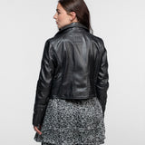 Cindy - Blouson cuir femme