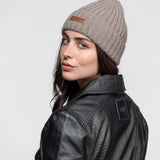 Ava - Blouson biker cuir femme