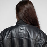 Courtney - Veste cuir aviateur femme