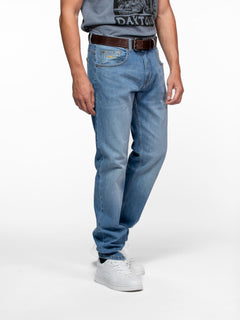Hachidaka - Pantalon denim slim homme