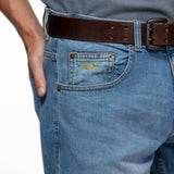 Hachidaka - Pantalon denim slim homme
