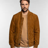 Gila - Bomber cuir suédé