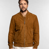 Gila - Bomber cuir suédé