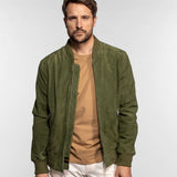 Gila - Bomber cuir suédé