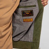 Gila - Bomber cuir suédé