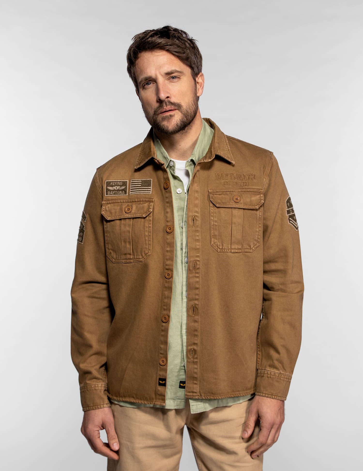 Wayne - Surchemise militaire vintage