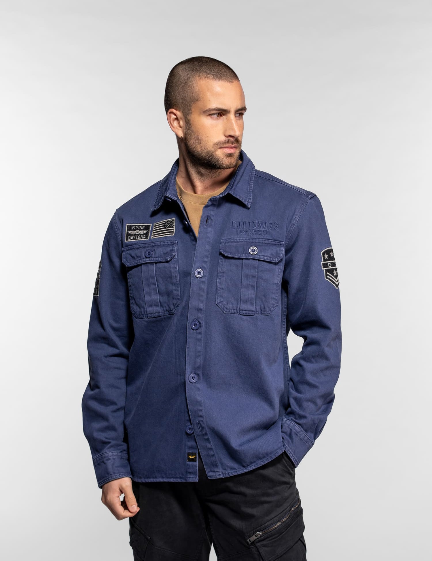 Wayne - Surchemise militaire vintage