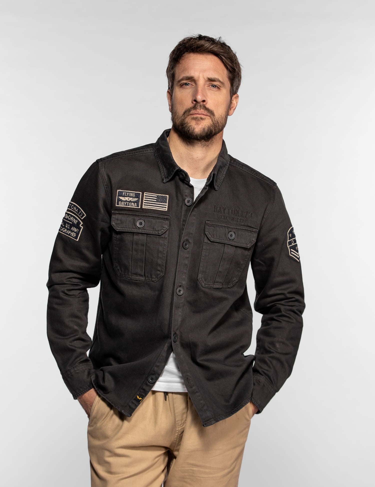 Wayne - Surchemise militaire vintage