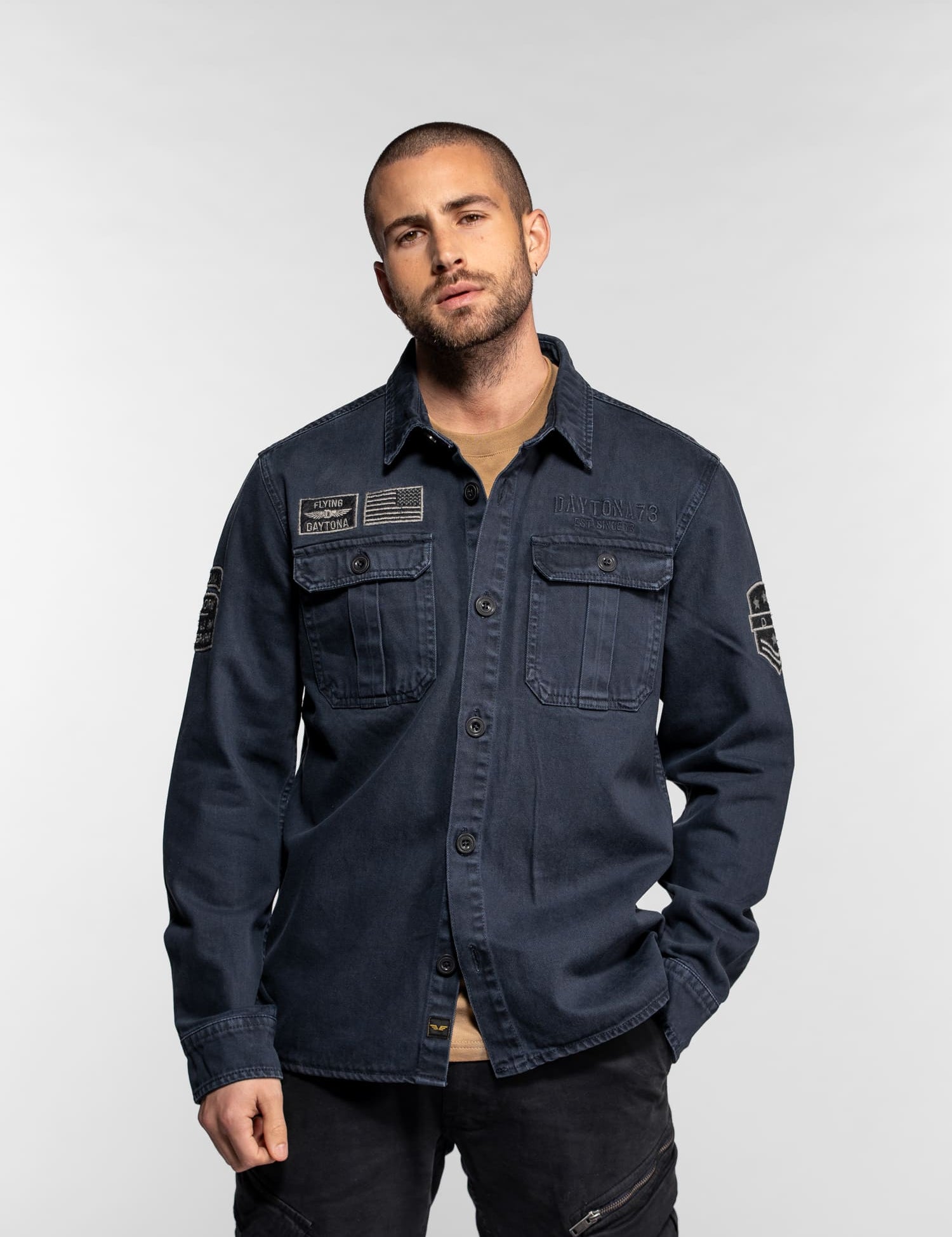 Wayne - Surchemise militaire vintage