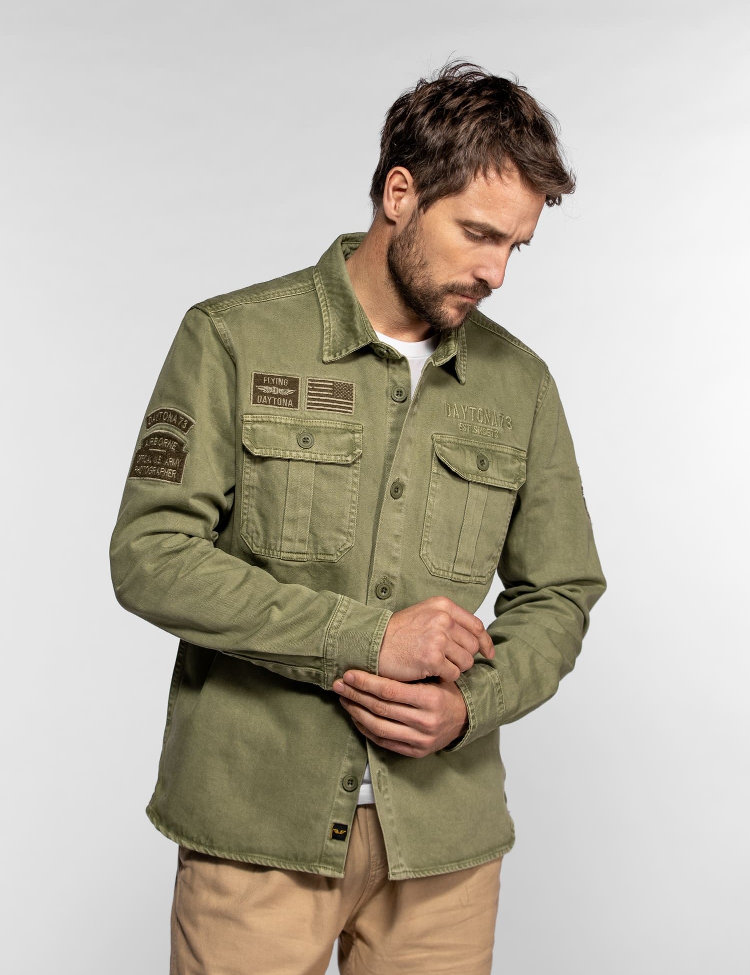 Wayne - Surchemise militaire vintage