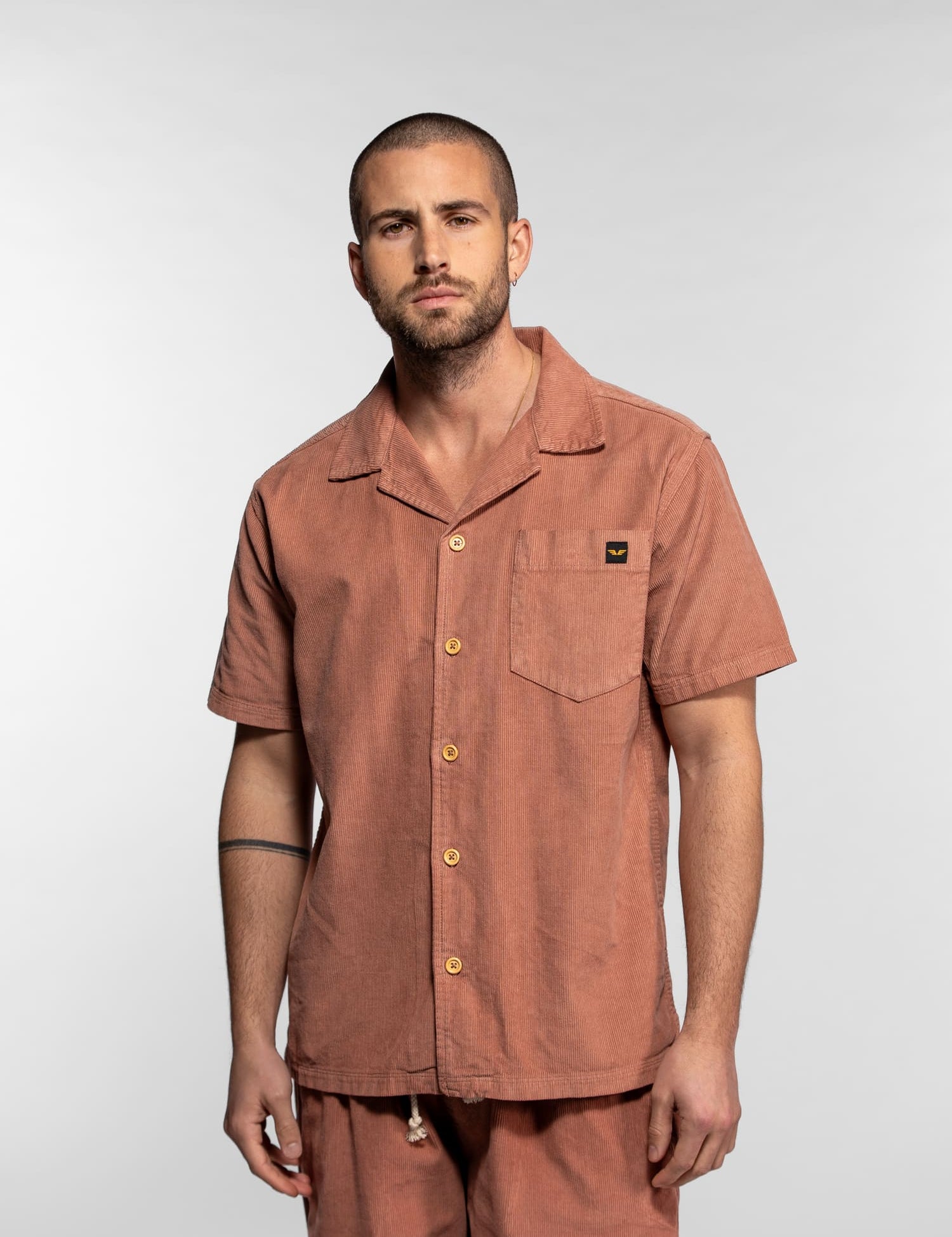 Citrus - Chemise worker en velours