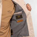 Windham - Veste cuir suédé homme