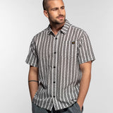 Polk - Patterned short-sleeved shirt