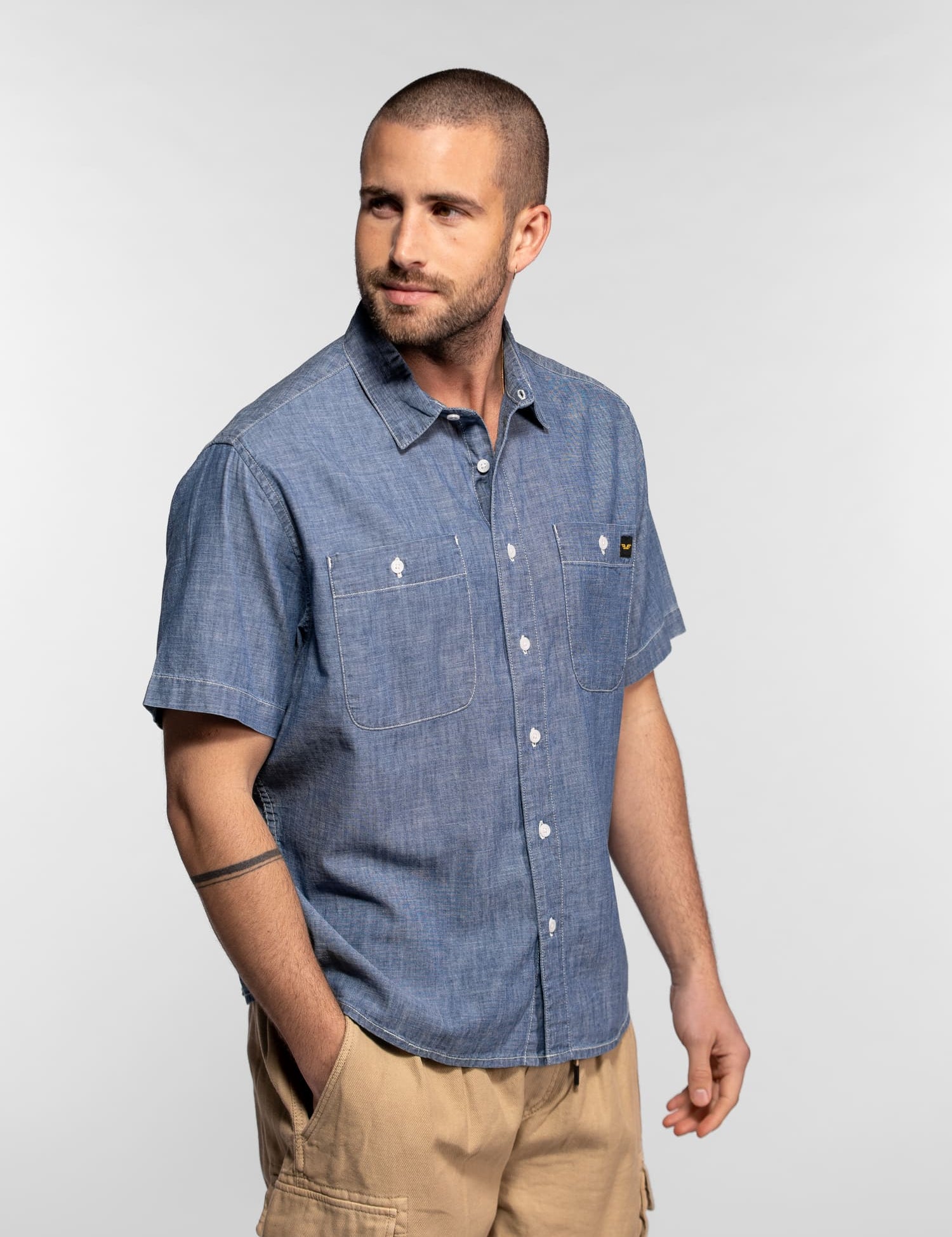 Cambria - Chemisette légère en chambray