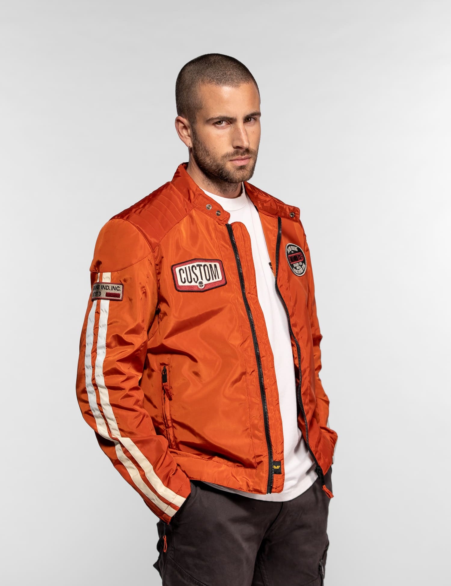 Gilmer - Veste racing nylon