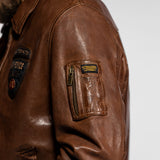 Fulton - Blouson cuir aviateur