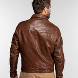 Fulton - Blouson cuir aviateur