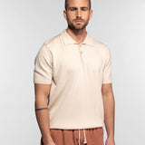 Grundy - Knitted Polo Shirt