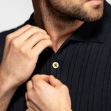 Dent - Men's Knitted Polo Shirt