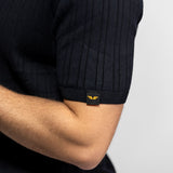 Dent - Men's Knitted Polo Shirt