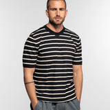 Holt - Pull tricot marinière